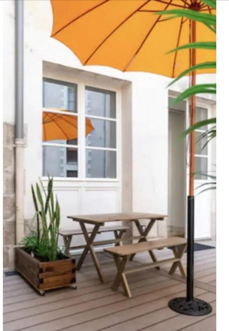 Hypercentre Appart 2 A 4 Pers, Calme & Cosy Avec Terrasse Privee Nantes Exterior photo
